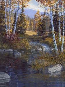 Fall on the River (left)